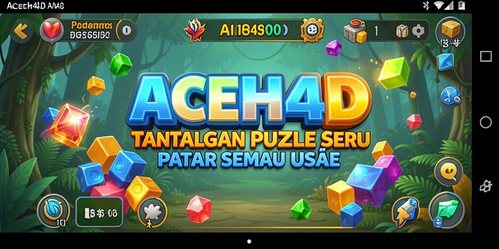 Tampilan gameplay menantang dari ACEH4D yang penuh teka-teki.