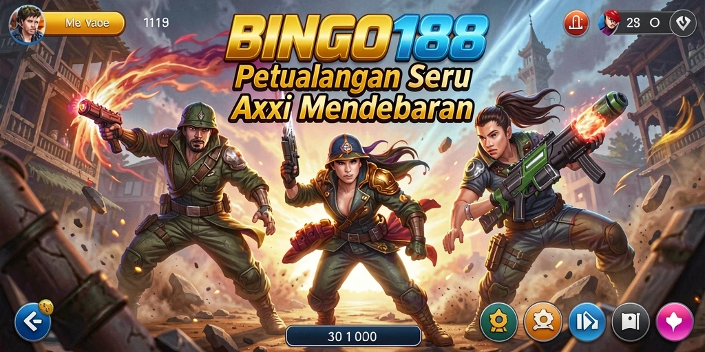 Gameplay mendebarkan dalam BINGO188 yang penuh aksi.