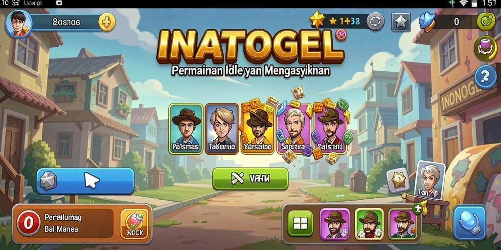 Tampilan gameplay Idle yang menarik dari INATOGEL.