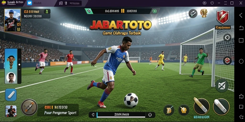 Tampilan menarik dari gameplay JABARTOTO yang menampilkan aksi olahraga seru.