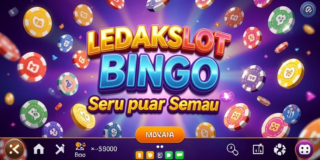 Tampilan gameplay seru dari LEDAKSLOT dengan berbagai fitur Bingo.
