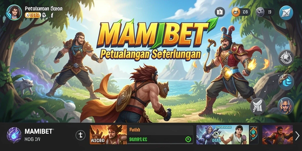 Tangkapan layar dari gameplay MAMIBET yang penuh aksi dan petualangan.