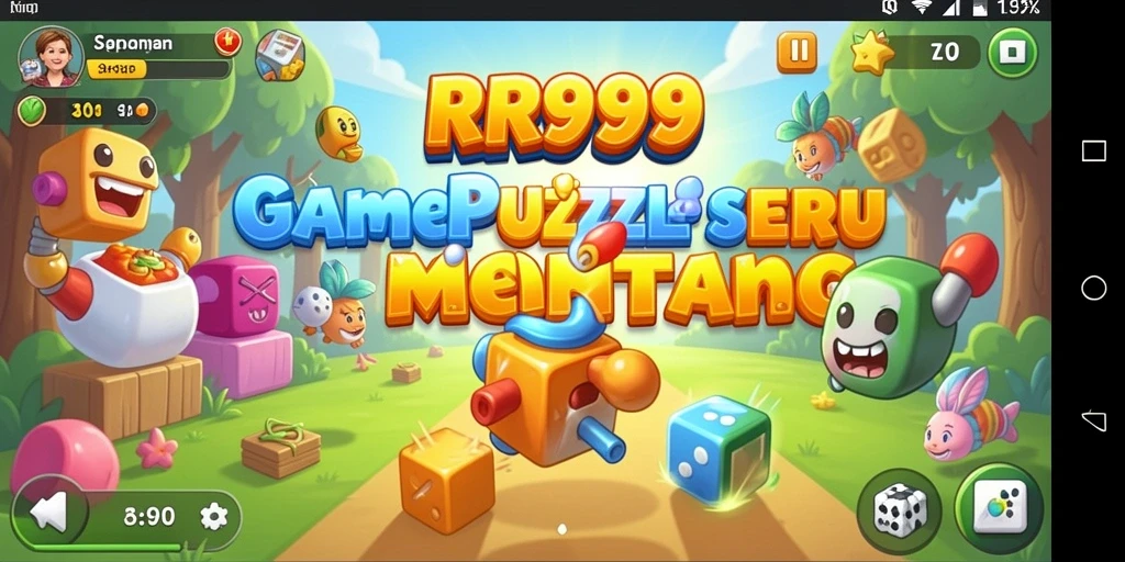 Tampilan gameplay seru dan menarik dari RR999.