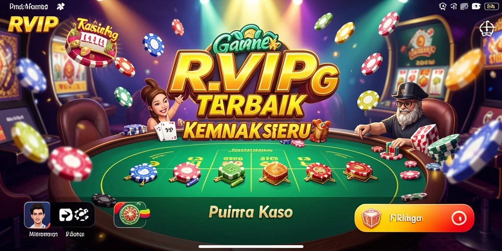 Tampilan menarik dari gameplay Kasino di RVIP.