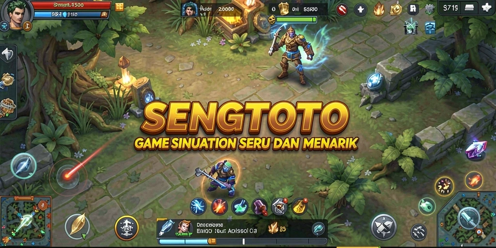 Tangkapan layar SENGTOTO menampilkan gameplay simulasi yang menarik dan interaktif.