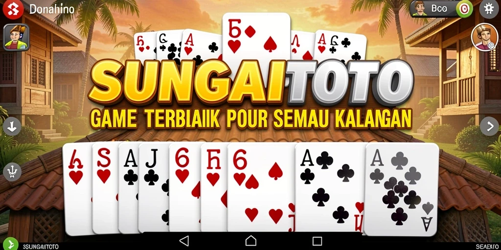 Tampilan gameplay Domino yang seru dan menarik di SUNGAITOTO.